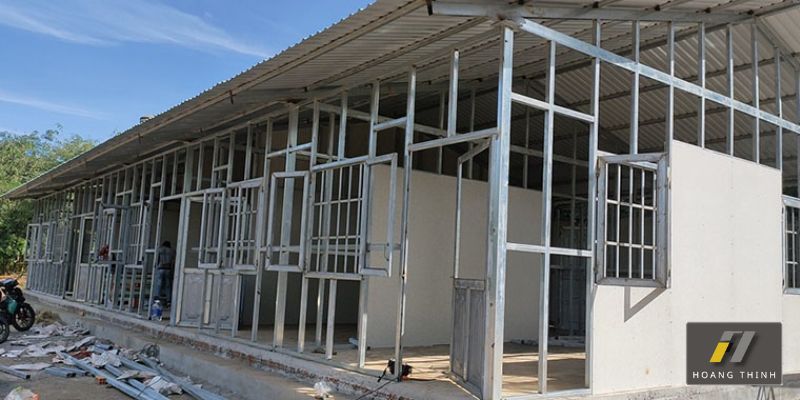 Làm xưởng bằng tấm cemboard chống cháy